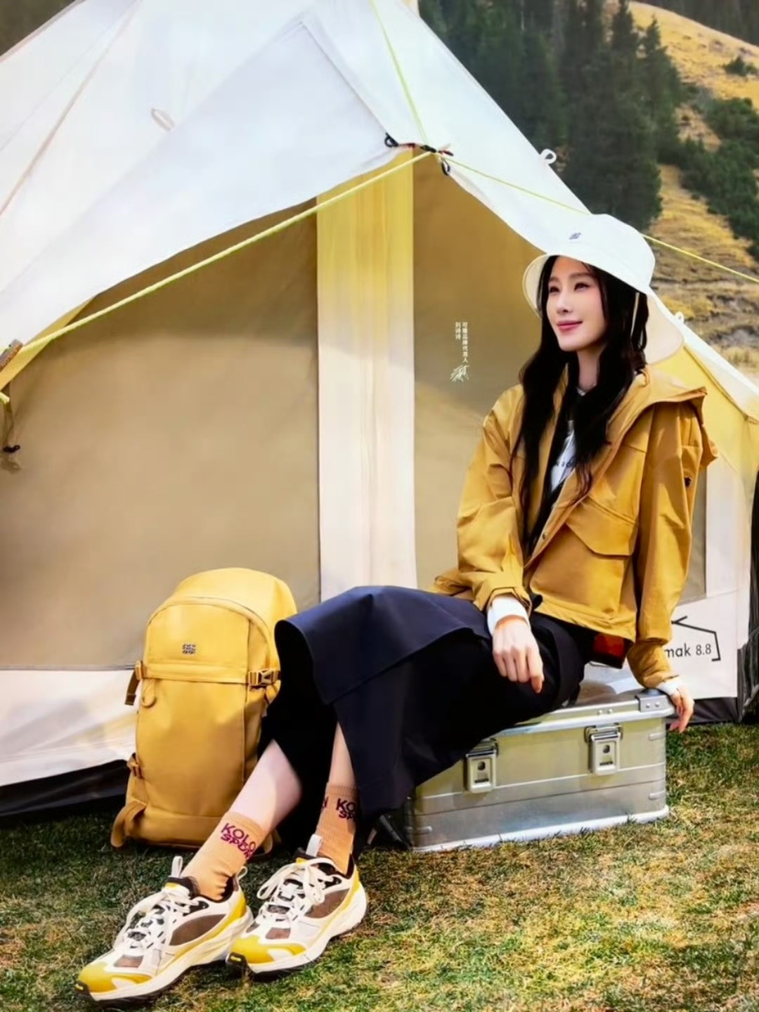 可隆因为刘诗诗真是时尚又好看，难怪年年上财报