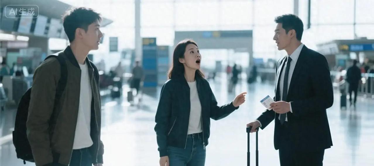 四点多钟，天就黑得像晚上一样。我开着车往浦东机场赶，雨大到雨刷开到最快都来不及刮