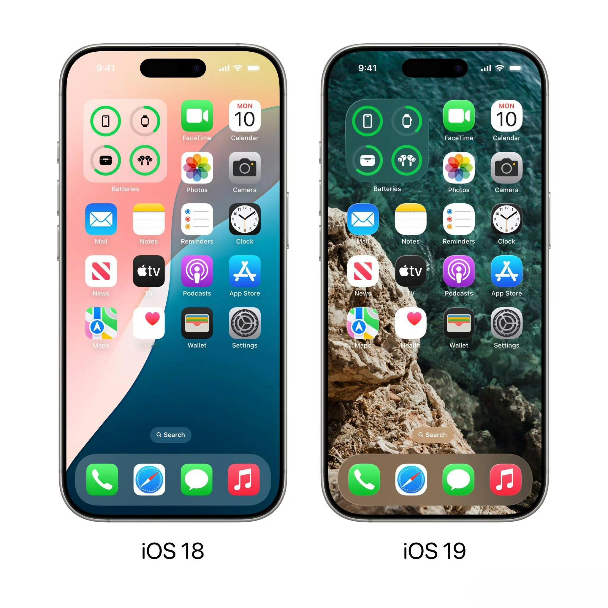 iOS19圆形图标好看么？还是喜欢原来的矩形[doge]​​​