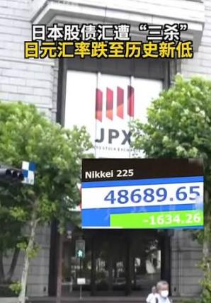 股汇债全线崩盘！日本经济陷入死循环，老本被新时代赛道彻底吃光。7月24日日本
