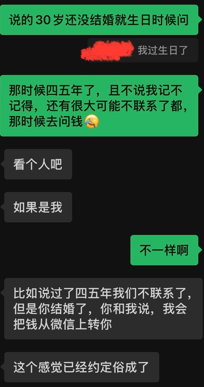 三个室友结婚，我没有男朋友，份子钱怎么办
