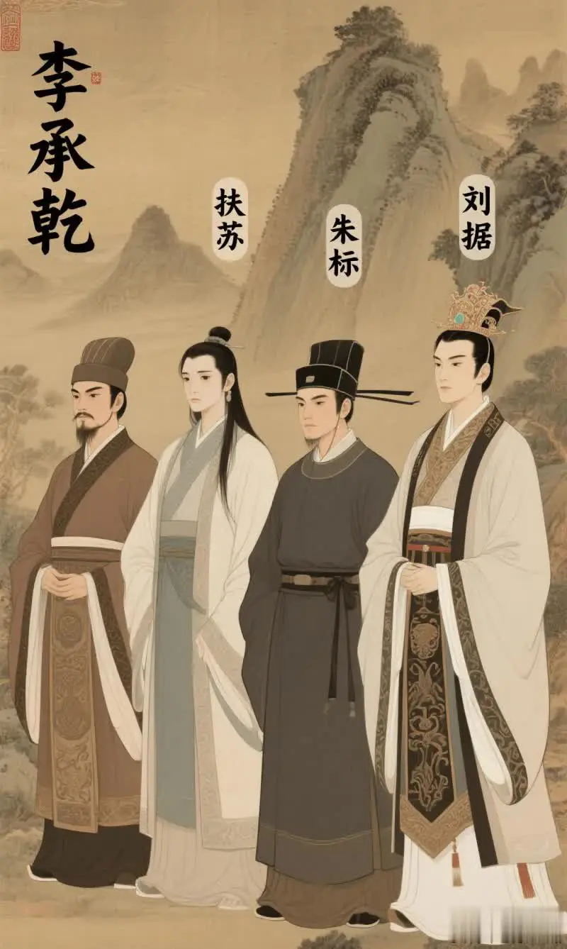还有比这四位可惜的太子吗？