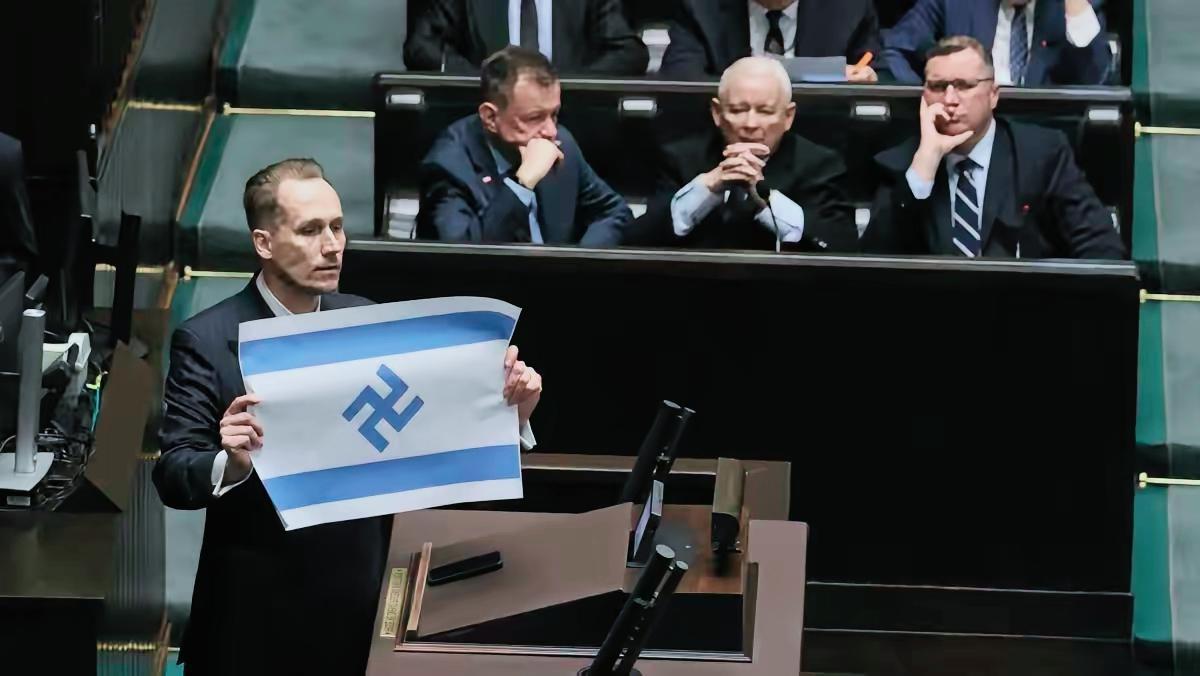 如果有一个国家批评以色列，以色列再恶毒攻击。以色列就没有人性。这个国家就是波兰。