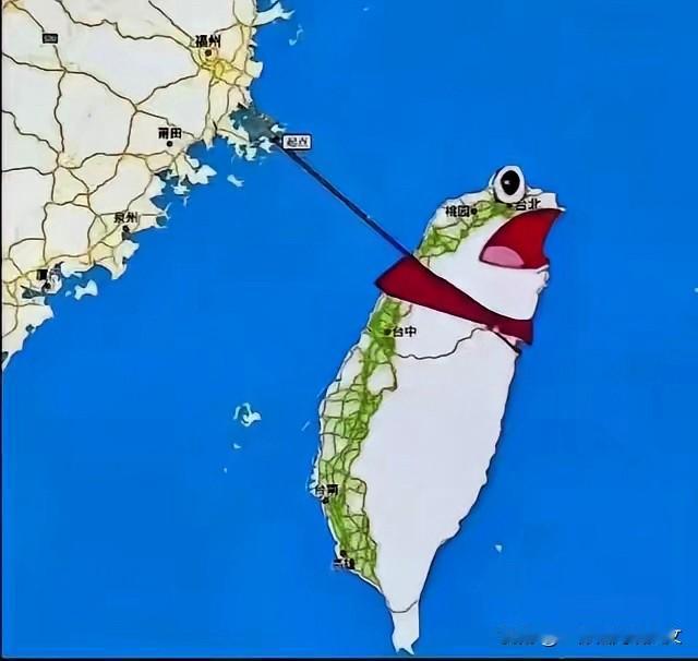 台岛绿蛙吹牛让人大跌眼镜。我昨天偶然刷到一段视频，视频中一名台湾网红大吹特吹