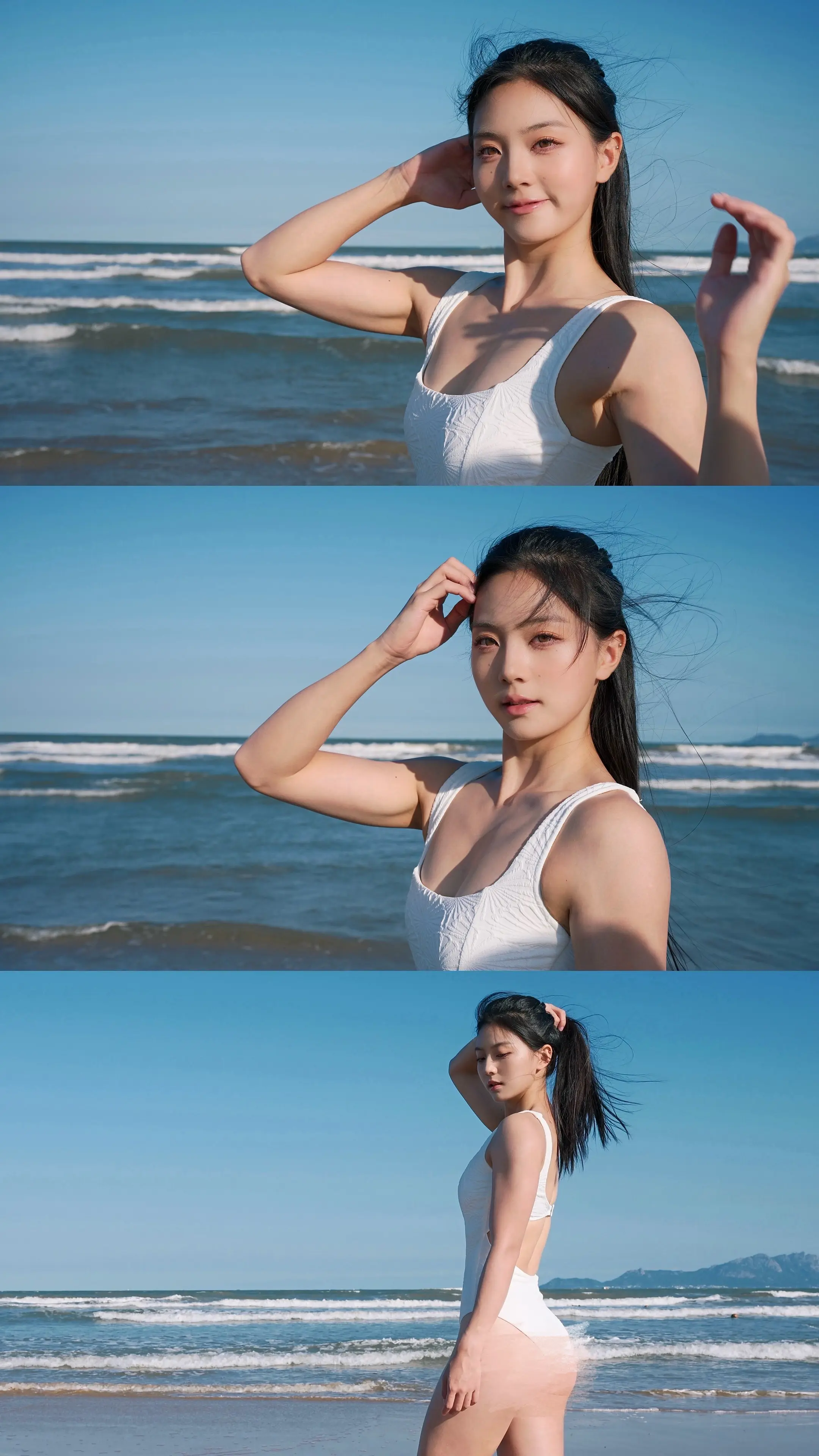 你怎么舍得让我的泪流向海