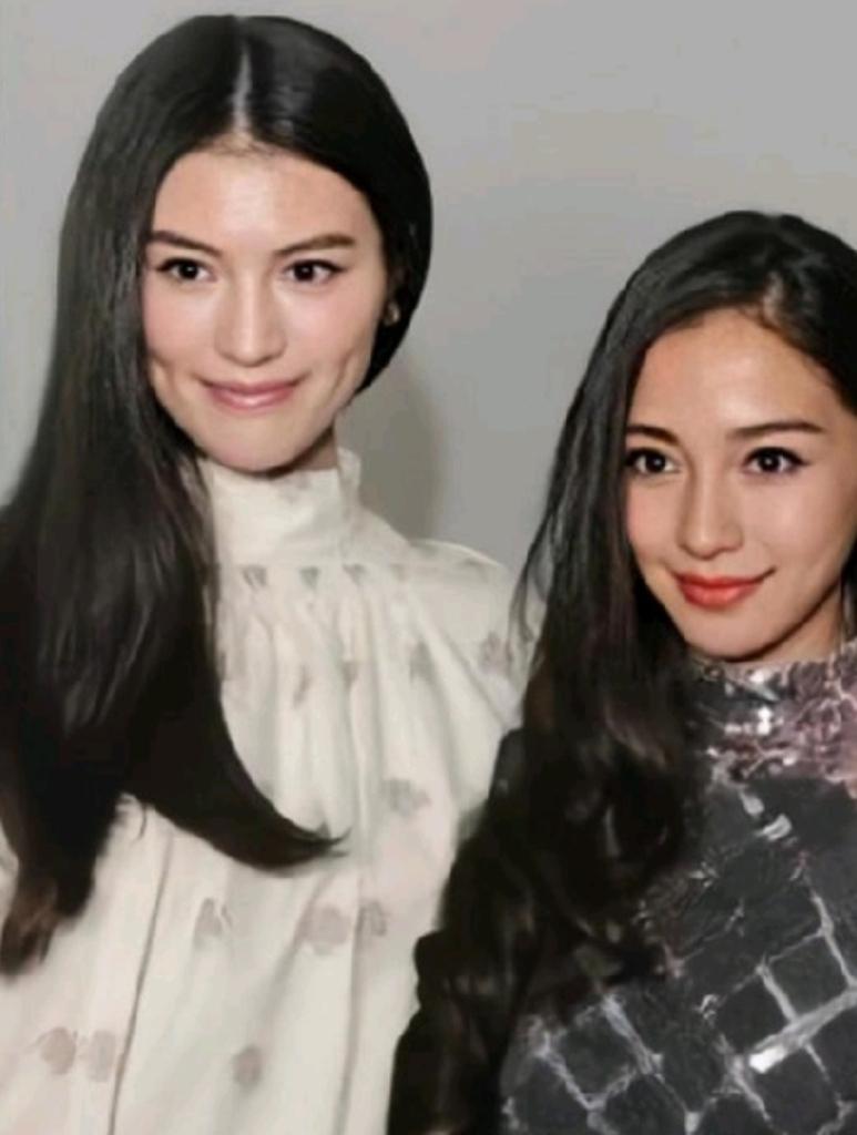 难怪陈伟霆会倾心超模何穗，看何穗与内娱美人baby同框，实在让人有意外的惊喜，单