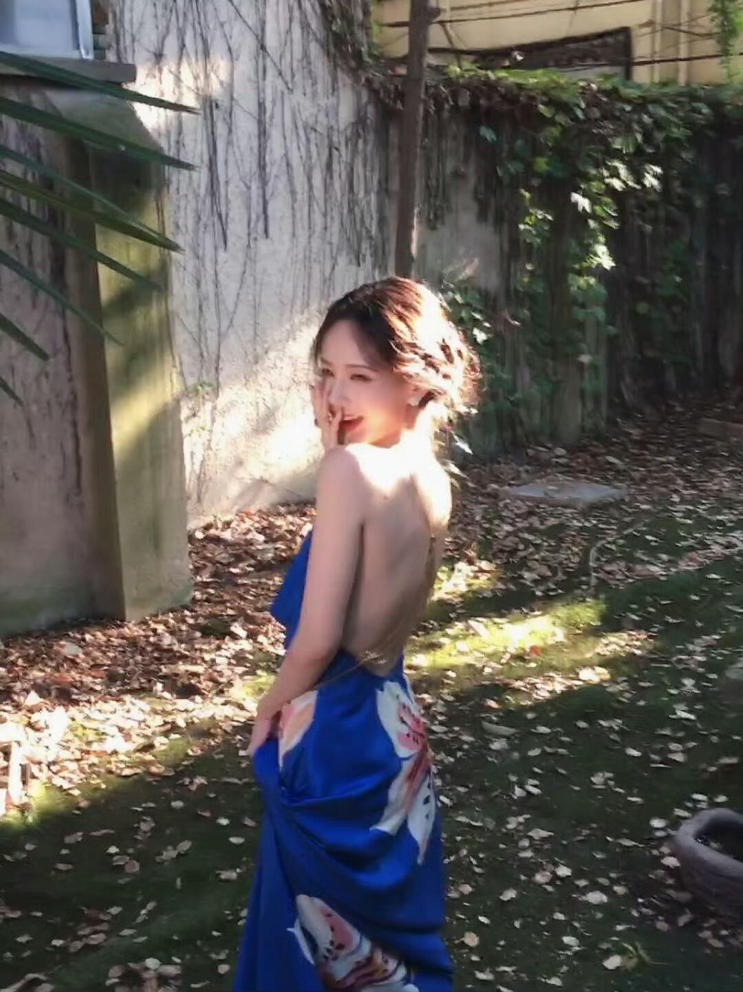 桐桐的肩背线条好好看李一桐le成断层第一