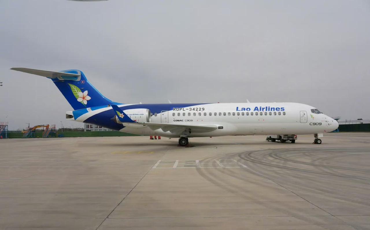 老挝的铁路、航空彻底中国化！中国商飞成功收购老挝航空49%股份！11月13日