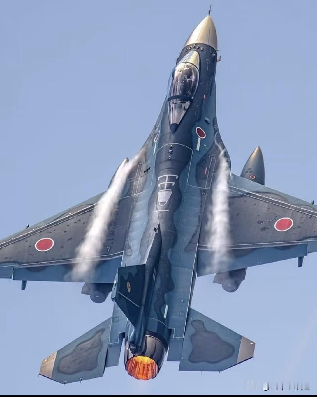 三菱F-2，外号平成零战，基于F16放大改进，2000年服役，当年全球第一款量产