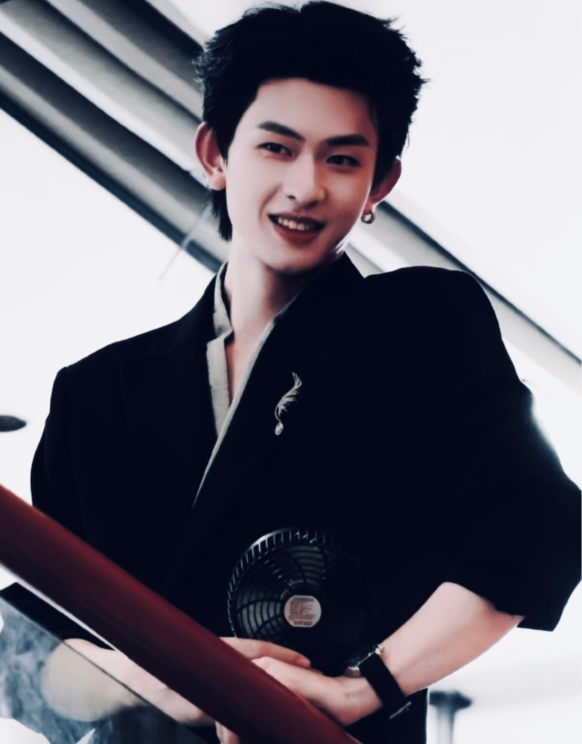 短剧男主剧里剧外两幅面孔哈哈真的没招了怎么会会这么可爱！以为是一个霸总没想到是个