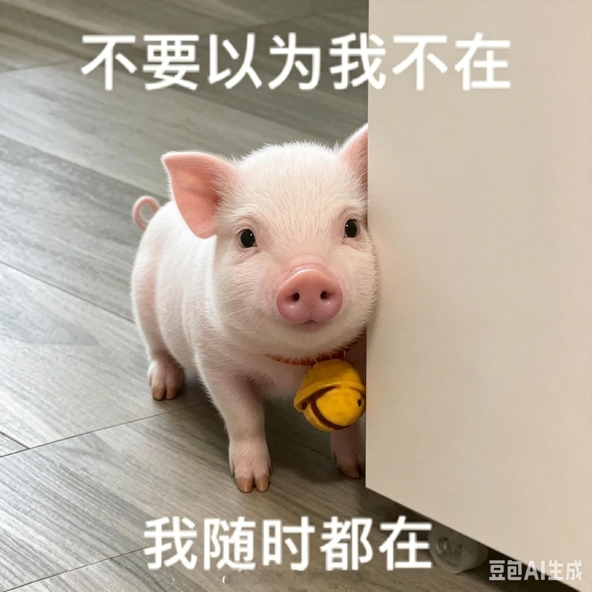 不要以为我不在，我随时都在Get到新的表情包不能说毫无关系，简直一模一样～