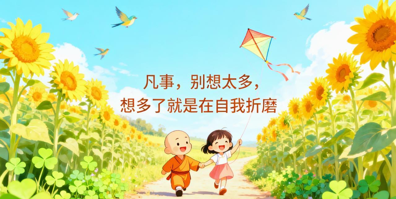 人活着要永远记住这些现实的话千万别钻牛角尖。想太多，就是自己跟自己过不去，纯