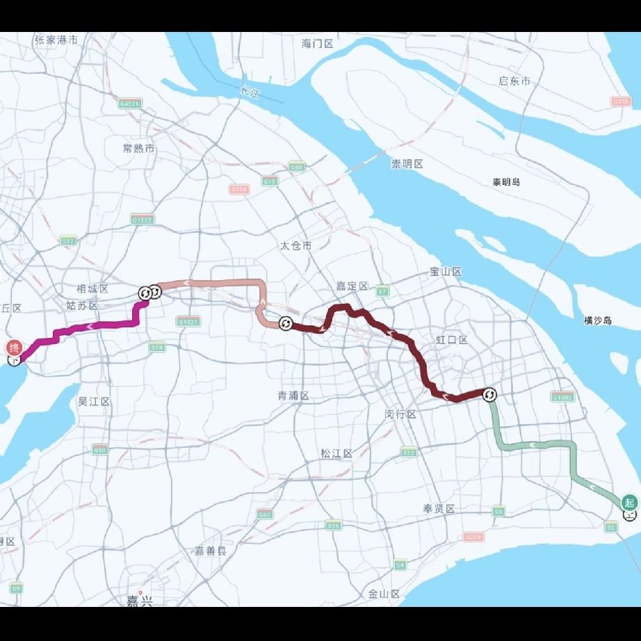 全国最长跨市地铁，最长的有104站[笑着哭]这条跨市长线有个特殊情况，中间衔接
