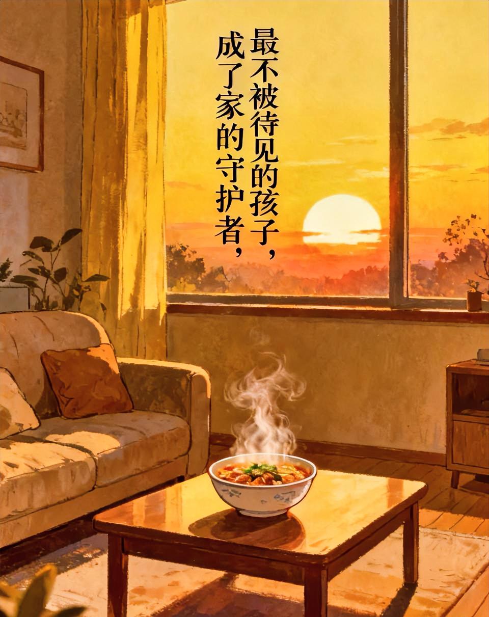 家里最孝顺的那个孩子，从来不是最受宠的，而是最不被待见的那个。我老家邻居，三