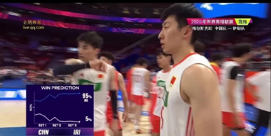 输得窝囊，中国男排0-3输伊朗男排！比赛来到第3局，中国队失误不断，尤其是二传成