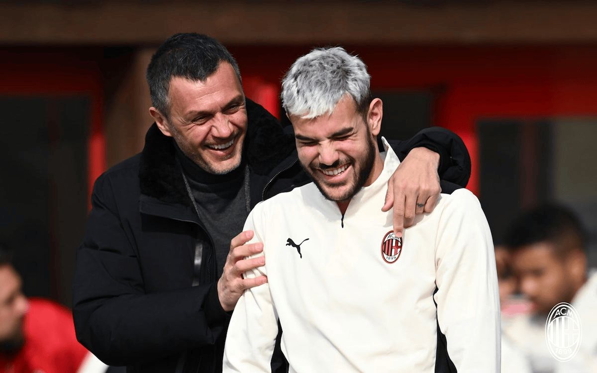 特奥: 我和卡拉布里亚曾穿马队球衣去基地, 有些人不高兴了