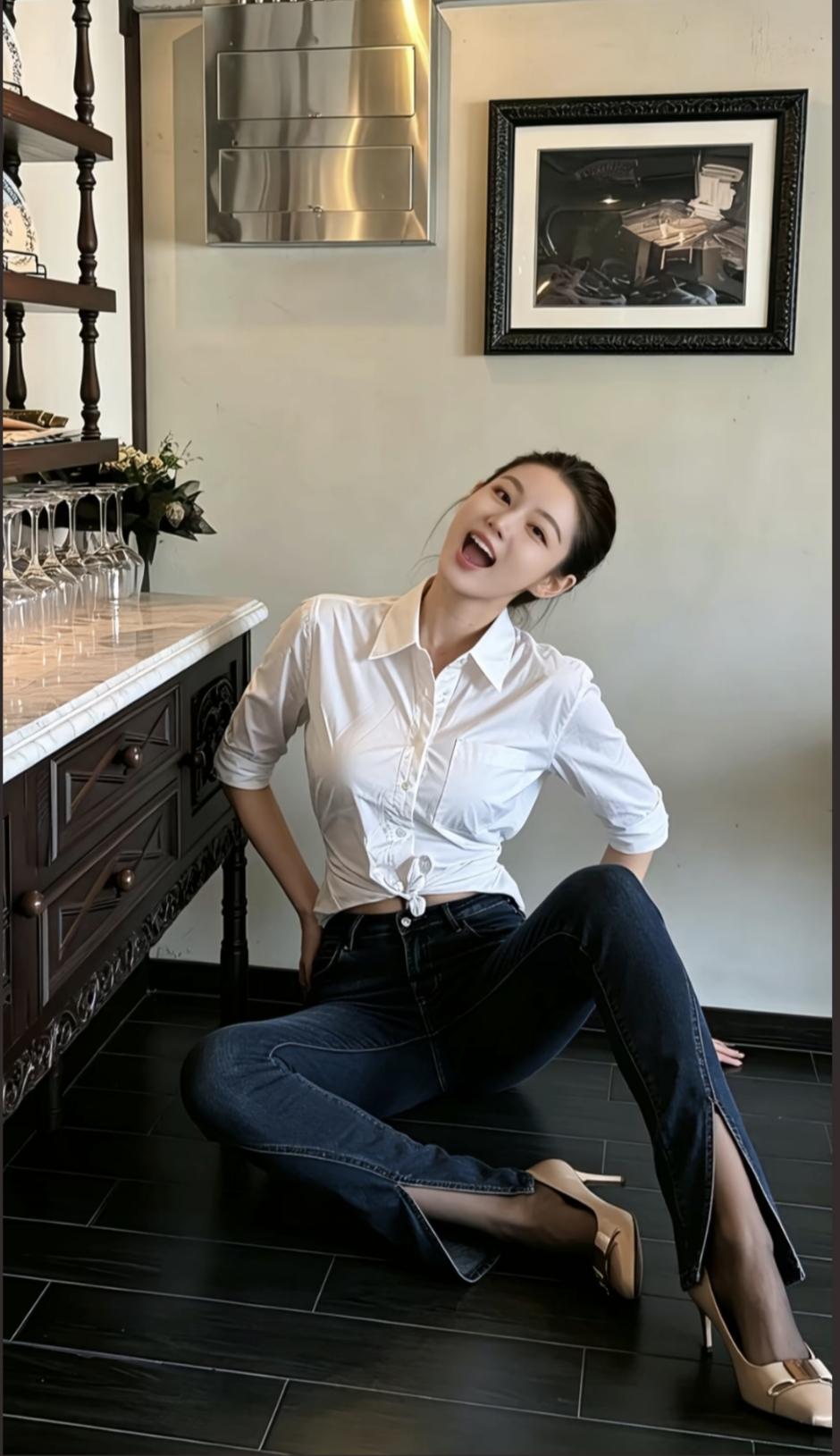 人人都有的牛仔裤,怎么穿才时髦?谁衣柜里还没有一条百搭牛仔裤？但想把基础款穿出