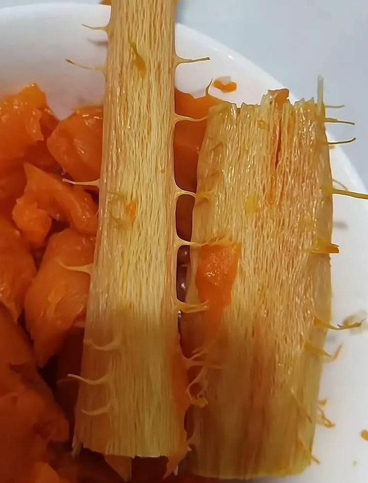 第一次见有骨头的胡萝卜