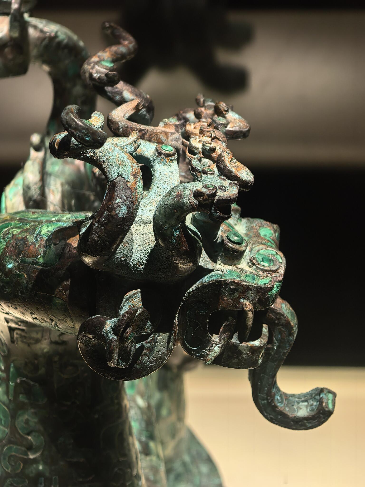 历史知识中国历史考古文物青铜神兽：河南博物院的“千年萌宠”，楚国人的浪漫青铜脑洞