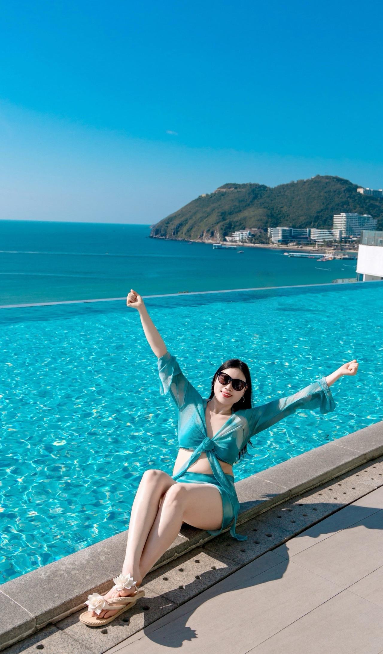 住进风景里，也住进细节里三亚珠江花园酒店🏝️不愧是坐拥大东海C位的“海上