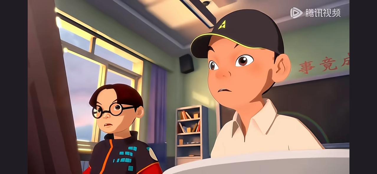 猜猜看，这是哪部动画片？画风是不是似曾相识？提示一下，少儿频道热映中。动画电影