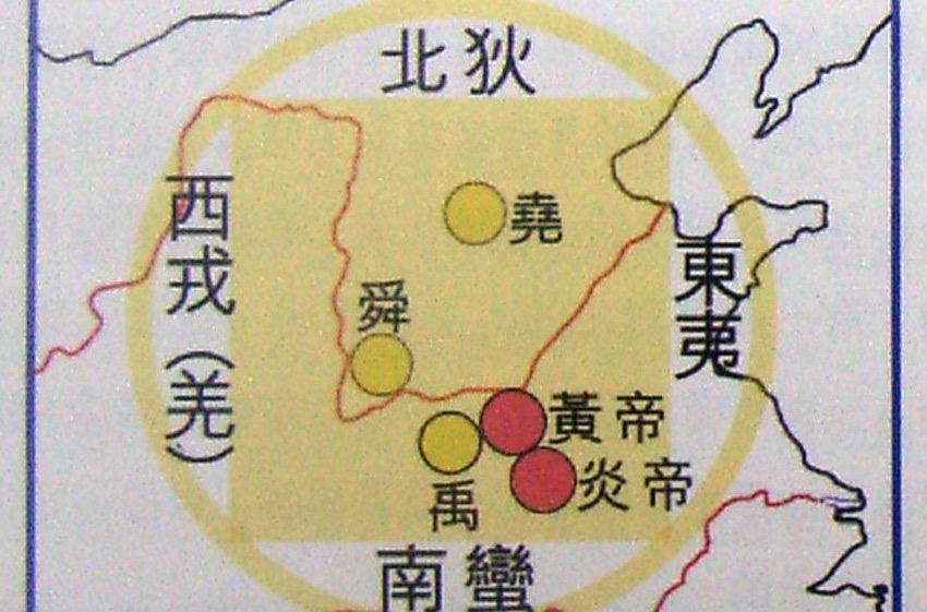 古代的戎狄蛮夷都分布在哪里?先秦时期，中原华夏将周边部族按方位划分为东夷、南蛮、