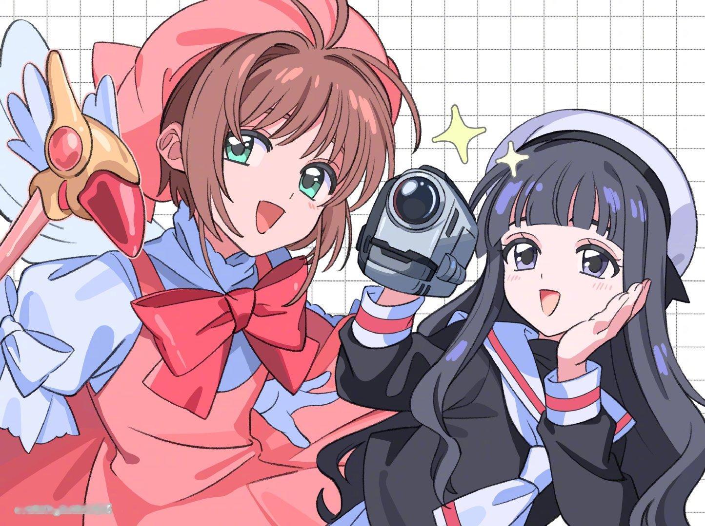 魔卡少女樱二次元最佳闺蜜组小樱&知世