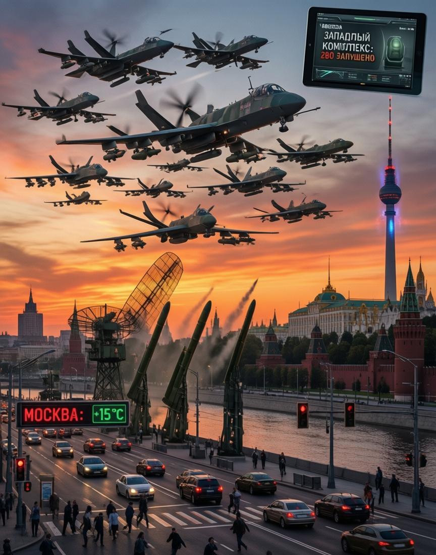 3月14日那天，莫斯科的天空没怎么消停过。从午后到深夜，乌克兰的无人机一波接一波