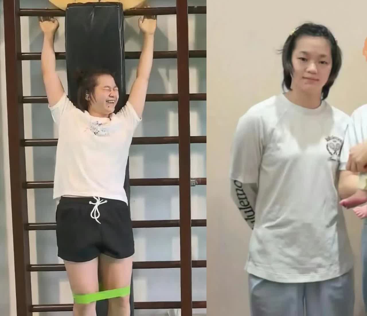 一觉醒来全民瞩目的全红婵回来了7月下旬的康复训练成效已显对比训练前后