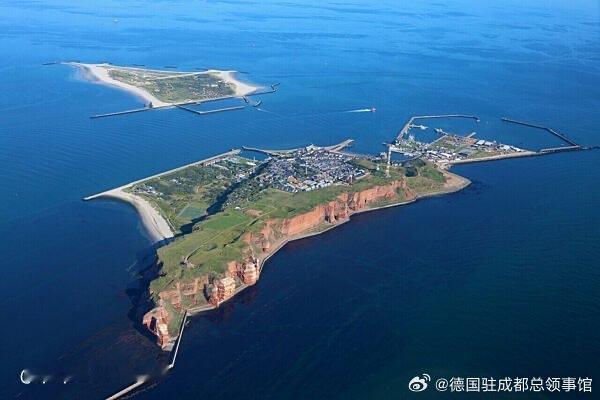 德国的岛屿：黑尔戈兰岛——德国的远洋岛屿在北海中央，坐落着德国唯一的远洋岛屿