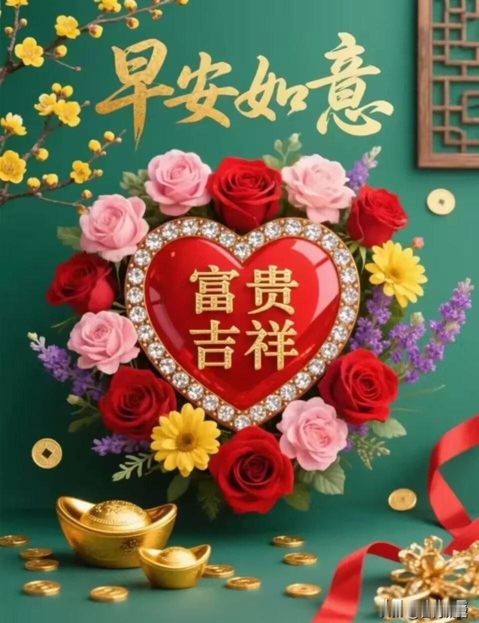 人生有两宝，一是身体好，二是心情好，太阳送阳光，月亮送梦乡，清晨送希望，我送快乐