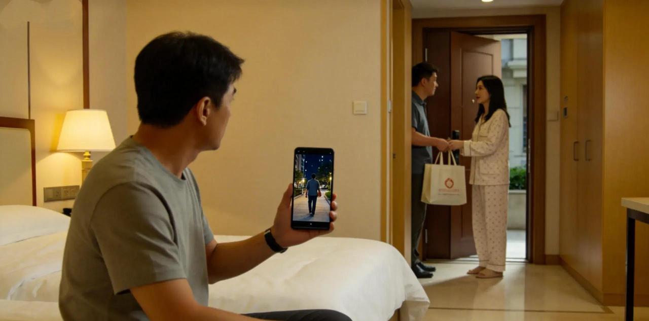 飞机落地那一刻，丈夫心如死灰：老婆深夜和“哥哥”陆晨独处家中，照片里暧昧姿势、男