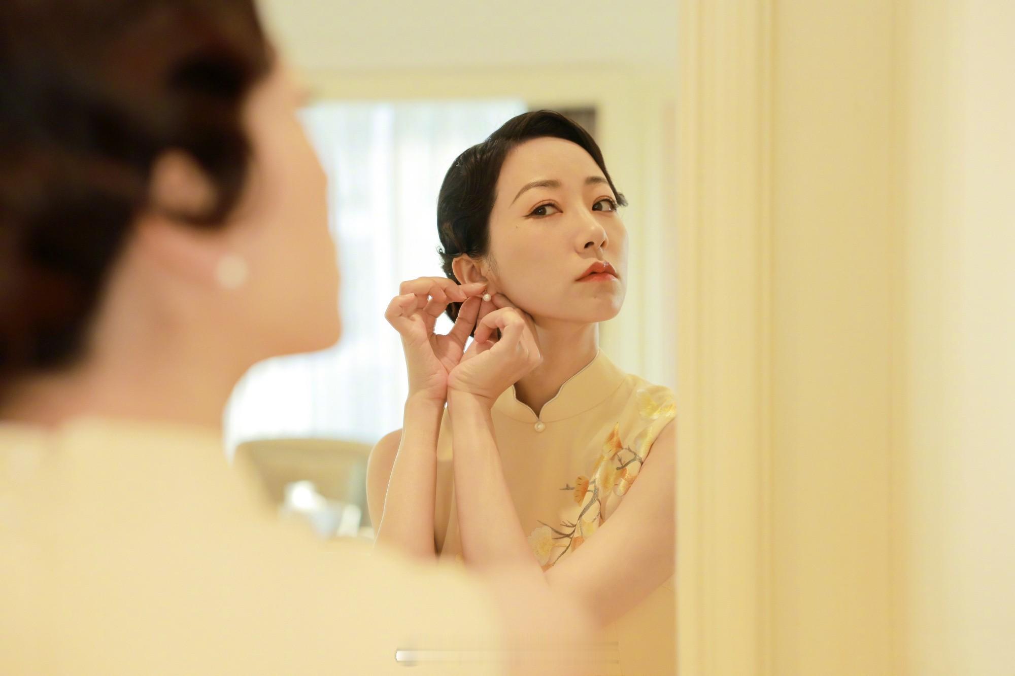 韩雪旗袍大赏优雅静谧氛围感满满