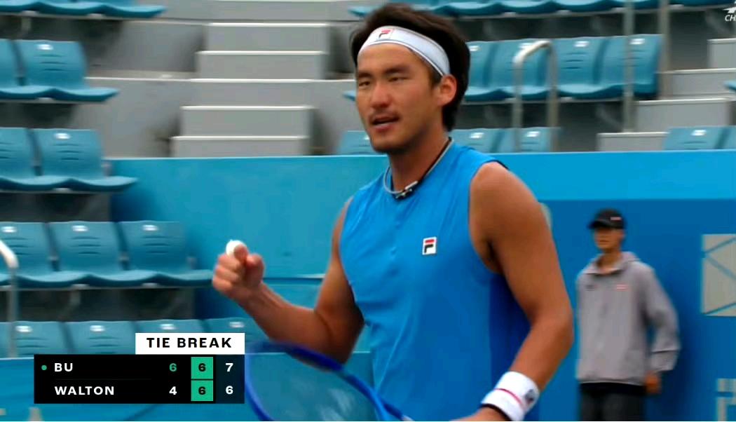 太难了，好不容易看到小布赢了今年第一个抢七！釜山CH125男单1/4决赛[7]