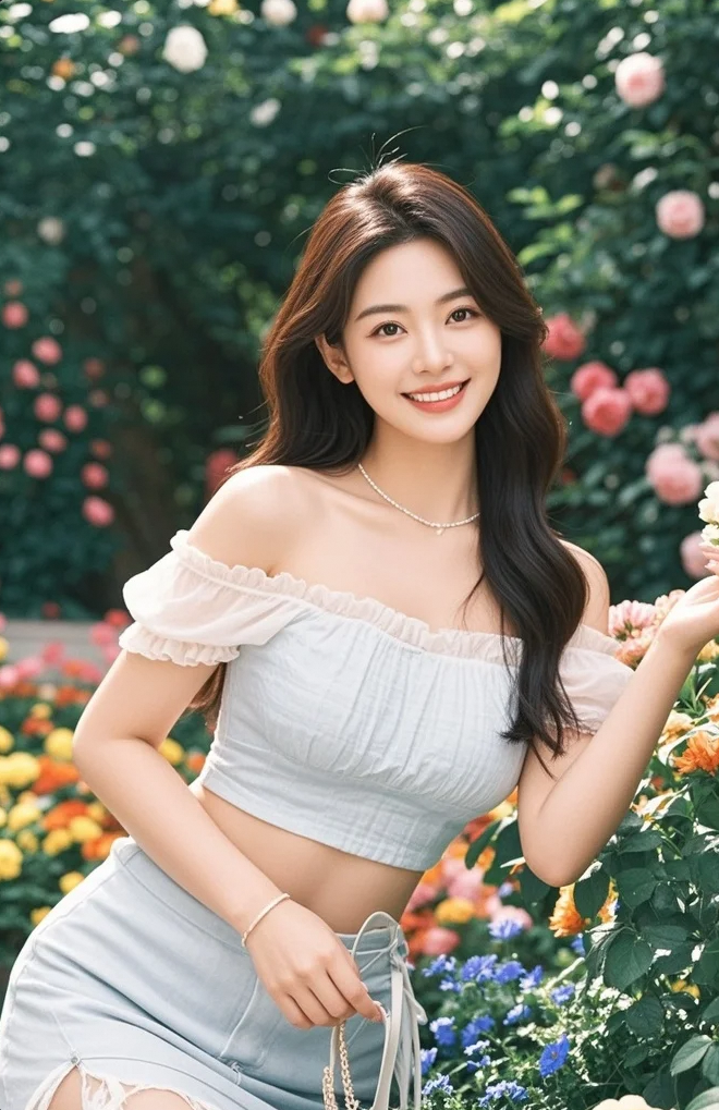 「夏末未央｜白裙与向日葵的黄金一小时邂逅」