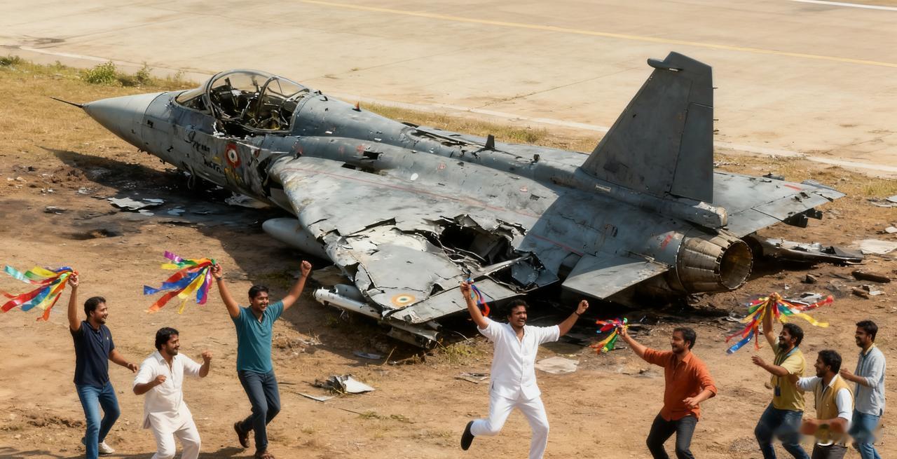 查了一下报道，迪拜航展坠落的战机是号称“印度制造骄傲”的新机型，它有多新呢？今年