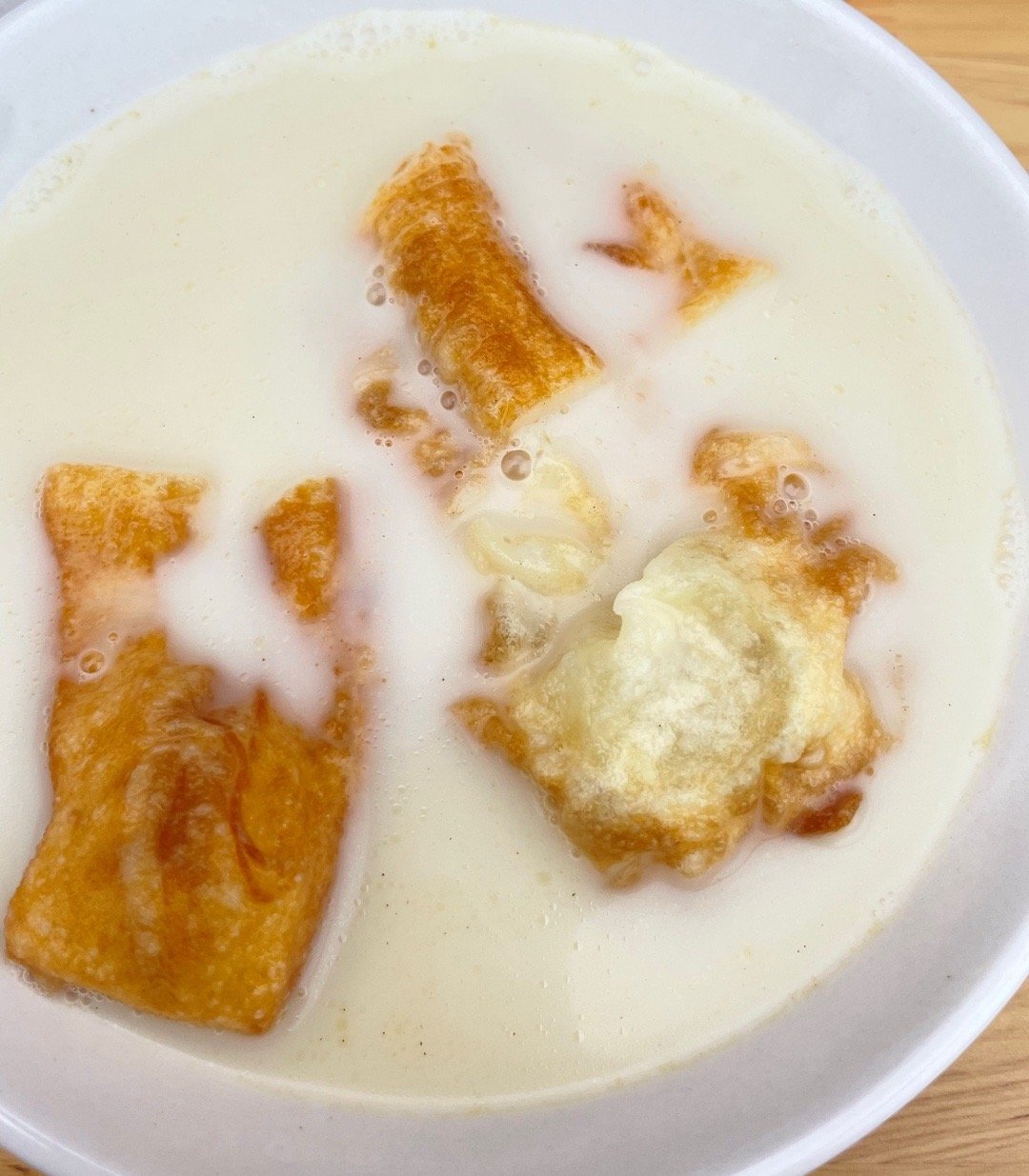 正在豆浆油条➕米线​​​