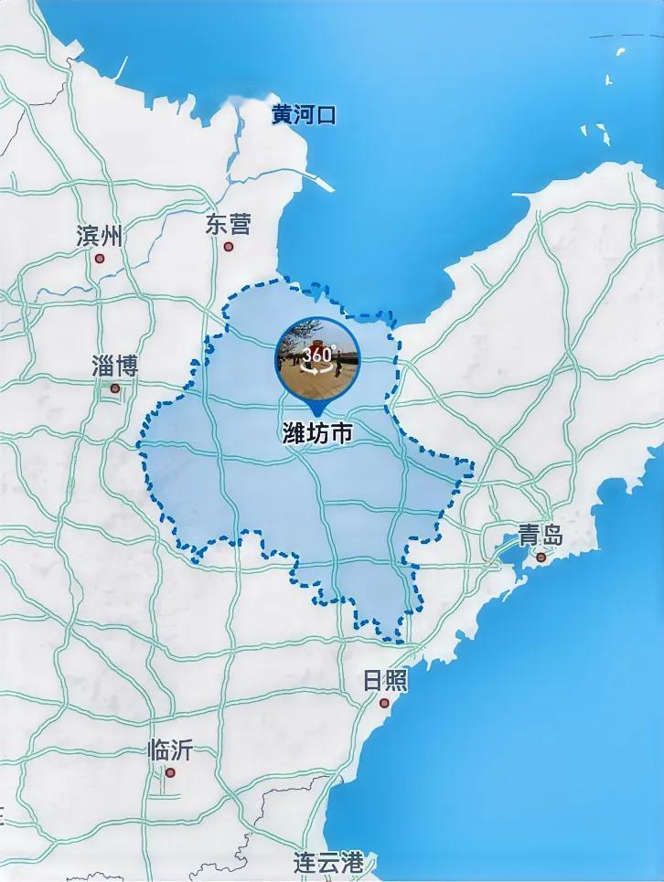 山东潍坊居然靠海，我今天才知道。我以为山东靠海的城市有滨州、东营、烟台、青岛