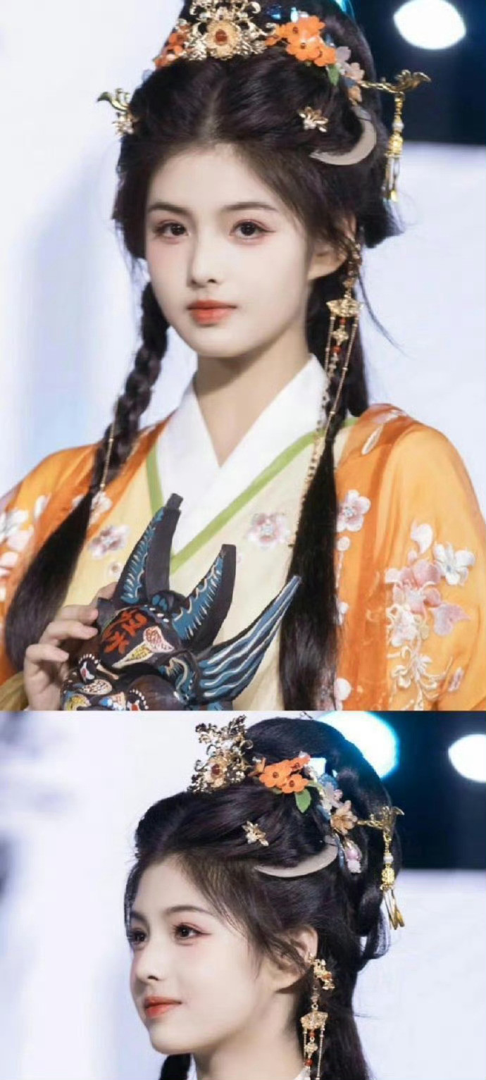 她真是少见的长大后比小时候好看的人
