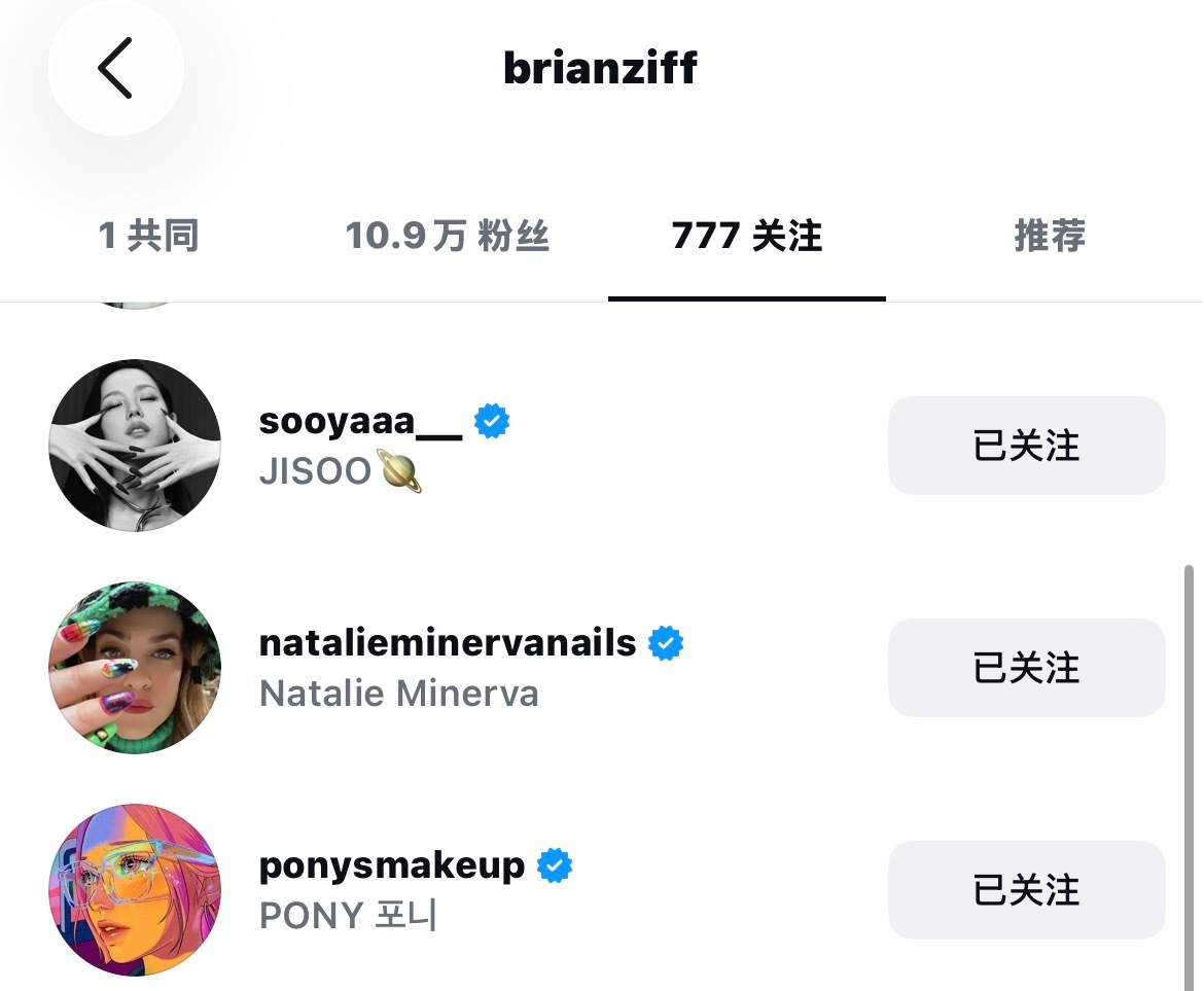 kimjisoo洋积发现这位摄影师评论点赞了智秀的新IGBrianZiff