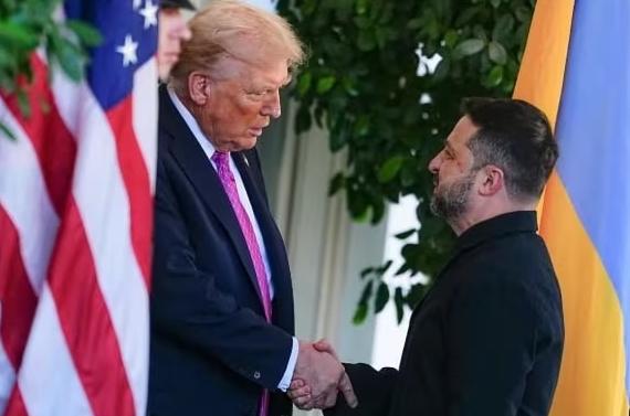 特朗普勃然大怒，现在是俄罗斯和美国，双打乌克兰了！美国已经正式拒绝，将1400亿