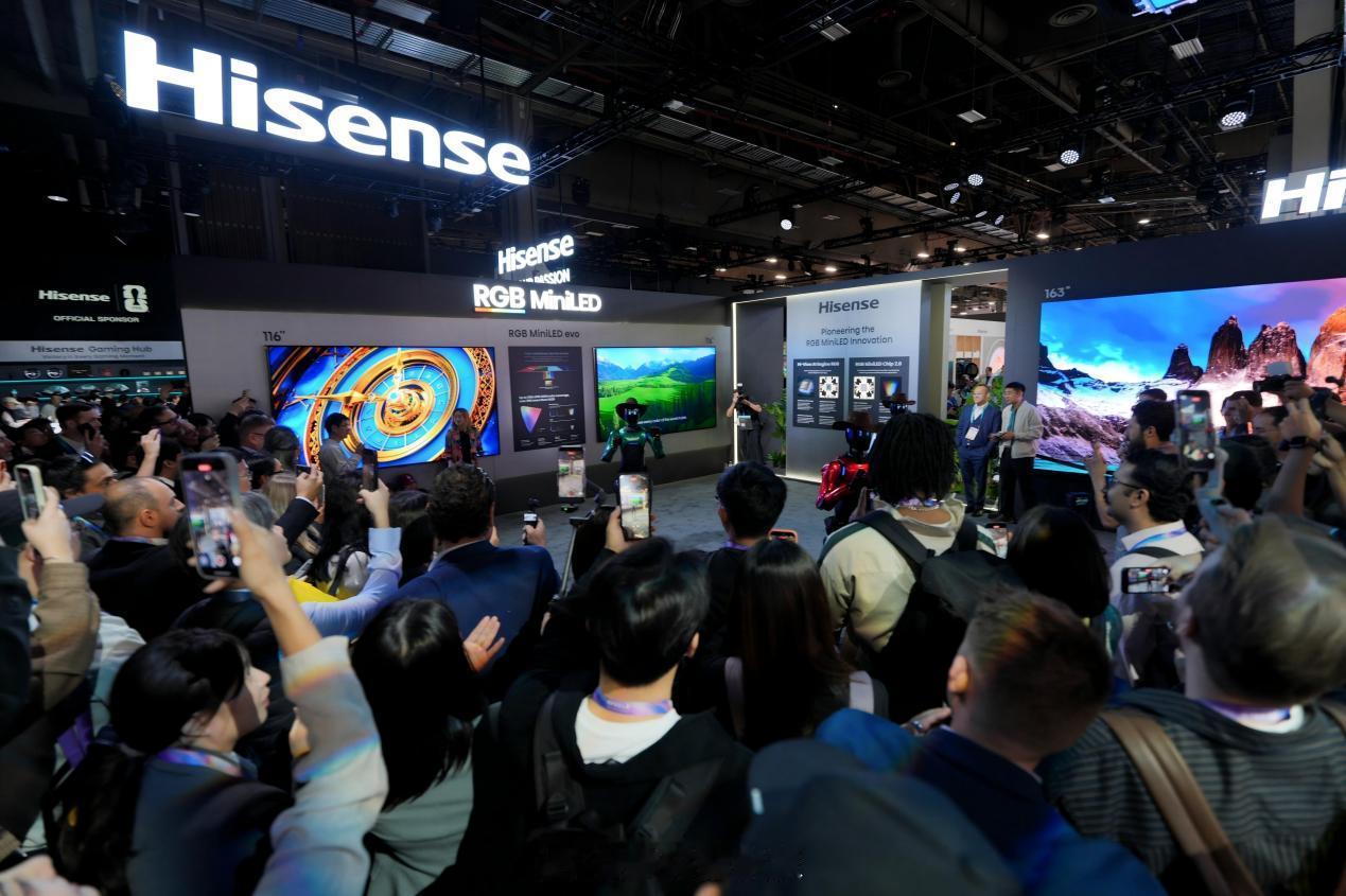 CES2026CES2026作为科技圈的开年大戏，海信展台那边动静属实不小，