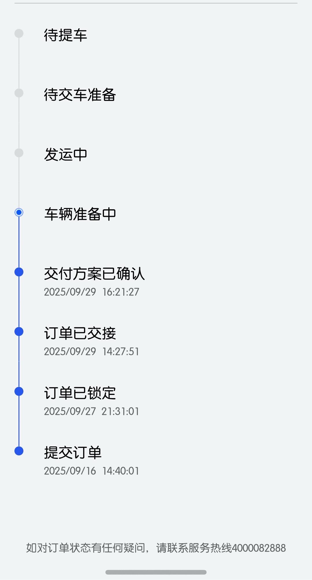 @余承东@享界汽车@鸿蒙智行享界s9t，当时定车说4-6周交车，到今天已经