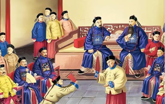 咸丰九年，左宗棠家中来了一位客人，因没有下跪请安，被左宗棠骂了一句：“武官见我，