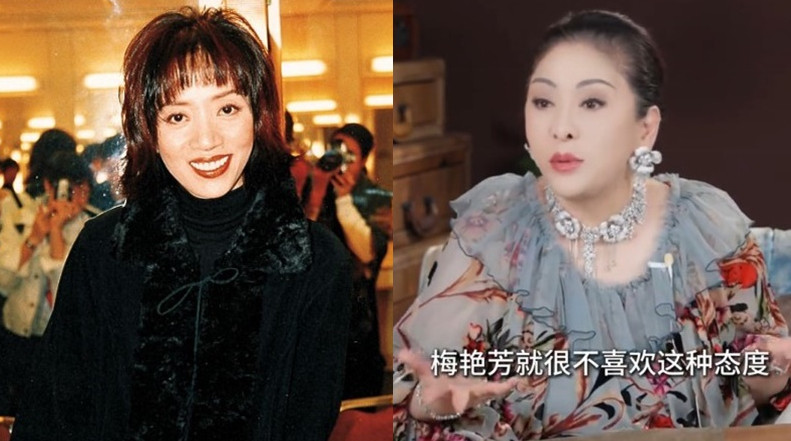 向太最近在视频中表示，在所有香港男女明星里，梅艳芳（阿梅）的脾气是最大的。事情的