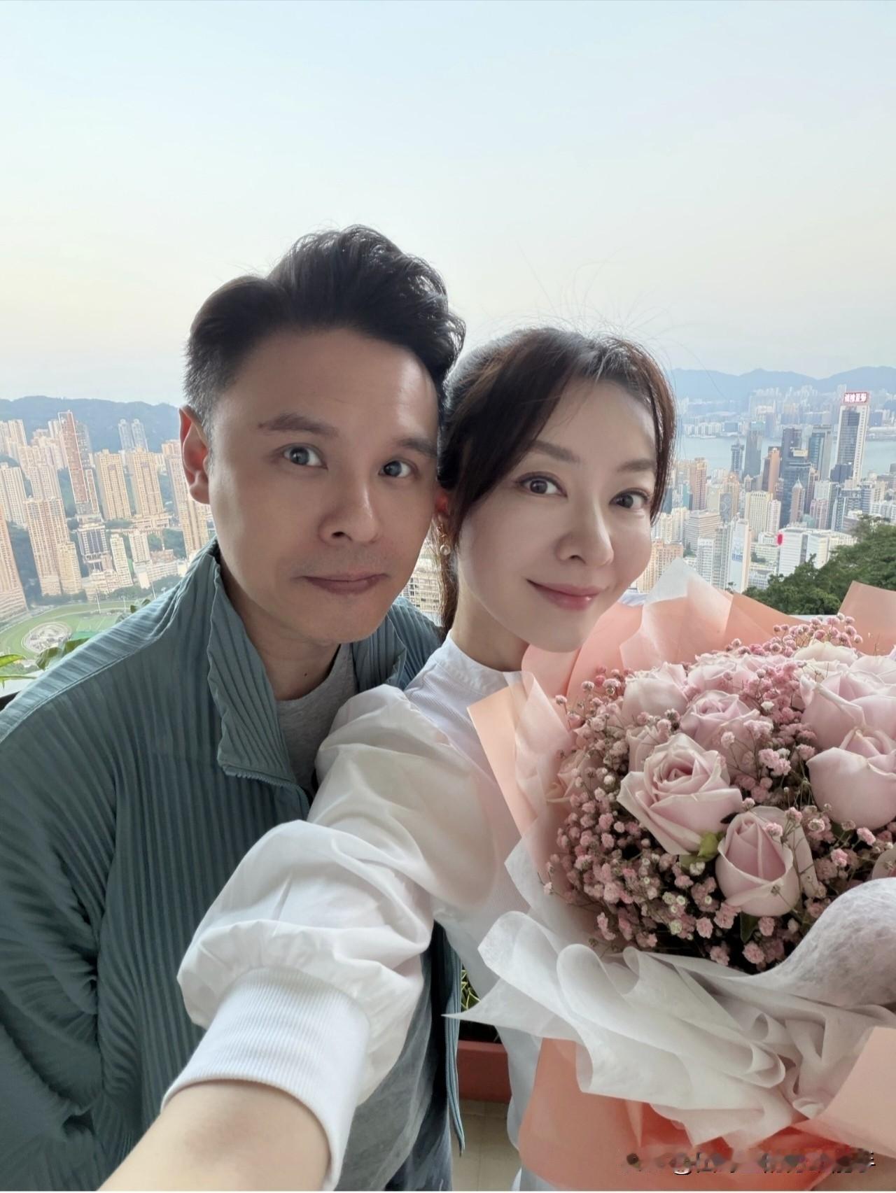 当年很多人为她可惜，现在看来，错过反而是成全。熊黛林46岁生日，在香港半山和丈