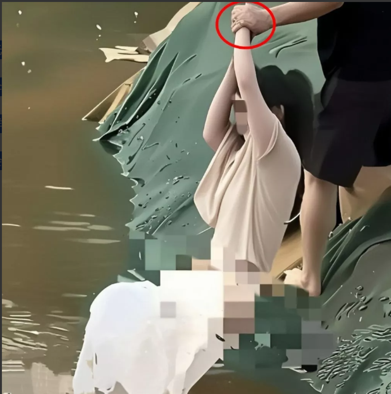 救命！这尴尬现场谁懂啊！山西五台山景区一女子意外落水被救上岸时裤子竟