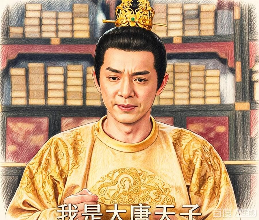 李隆基的外公是窦孝谌，窦孝谌的外公是李渊；李隆基的祖父是李治，李治的祖父也是