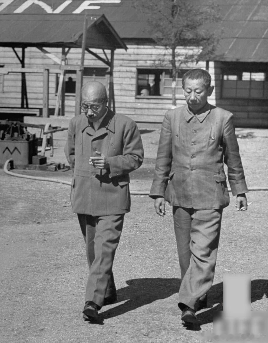 1945年10月，东条英机的监狱生活