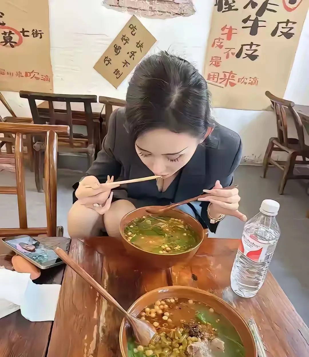 好久没吃牛肉面了